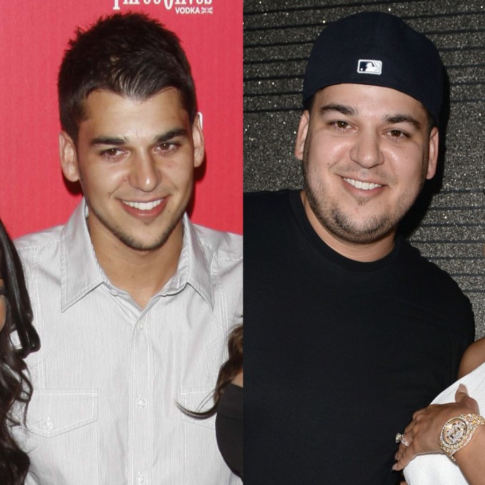 Rob Kardashian Then & Now