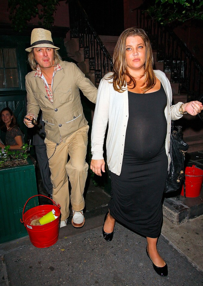 Lisa Marie Presley & Michael Lockwood In 2008