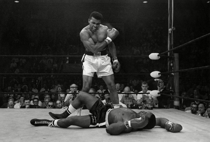 Muhammad Ali is the only man ever to win the world heavyweight boxing championship three times.