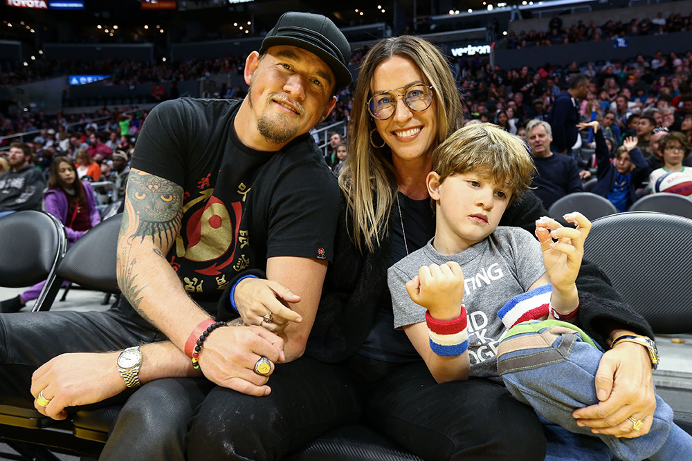 EXCLUSIVE, Celebrities attend Harlem Globetrotters game, Los Angeles, USA - 25 Feb 2018