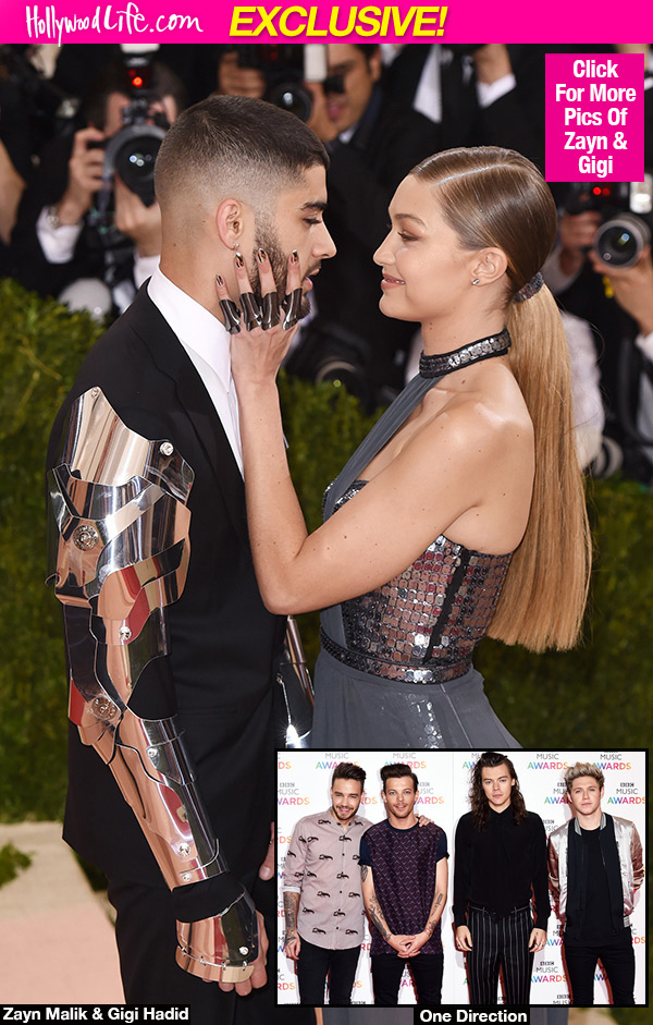 Gigi Hadid Zayn Malik One Direction Reunion