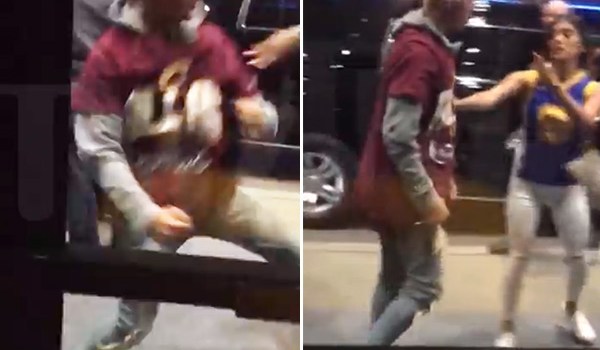 Justin Bieber Fighting