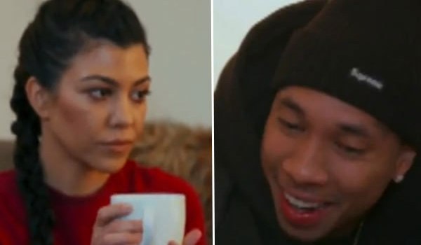 kourtney kardashian tyga talk vail