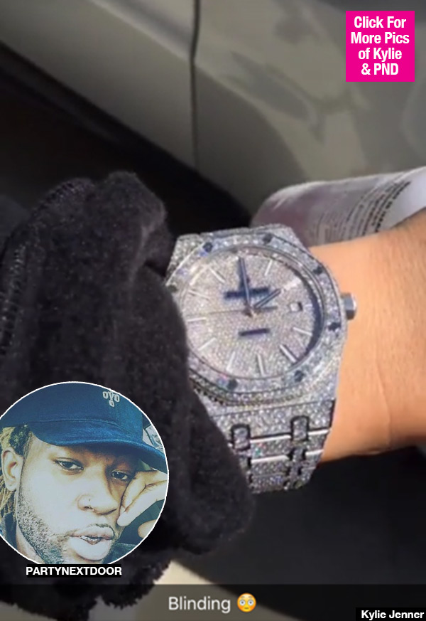 Kylie Jenner Diamond Watch