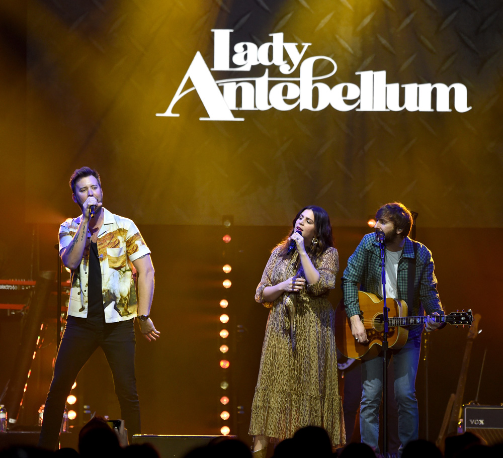 Lady Antebellum - Hillary Scott, Charles Kelley and Dave Haywood
Country Radio Seminar, Day 3, Big Machine Label Group, Nashville, USA - 21 Feb 2020