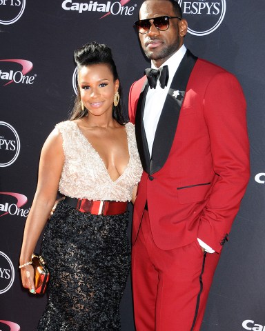 LeBron James with his fiance Savannah Brinson
The 2013 ESPY Awards, Los Angeles, America - 17 Jul 2013