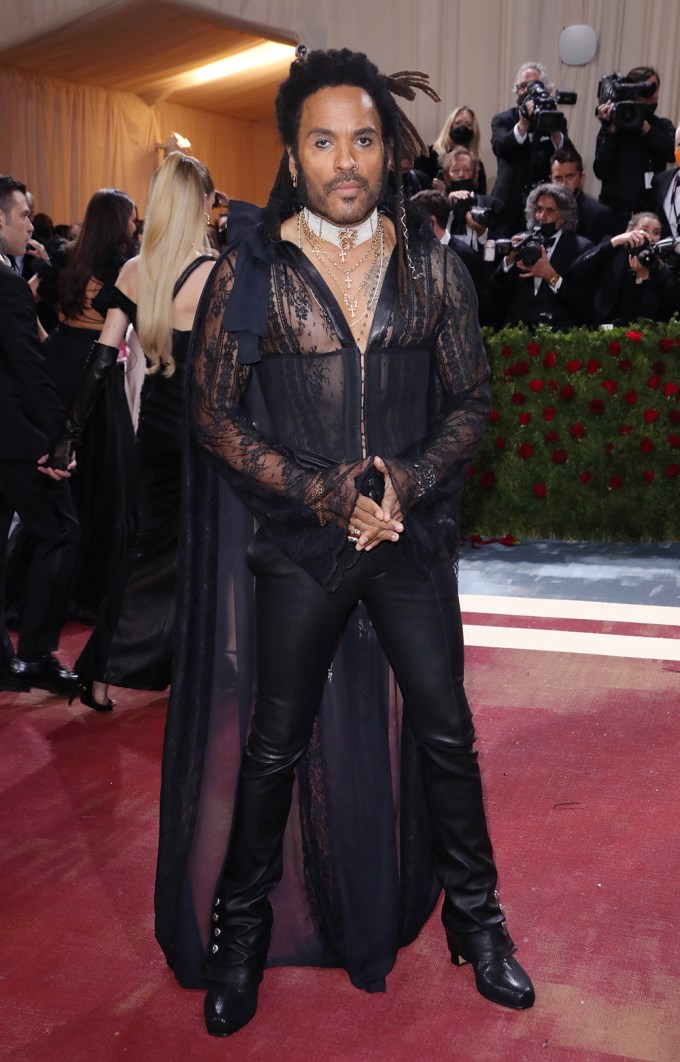 Lenny Kravitz At The 2022 Met Gala