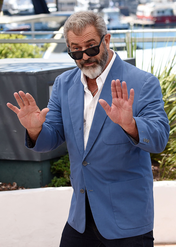 Mel Gibson Cannes