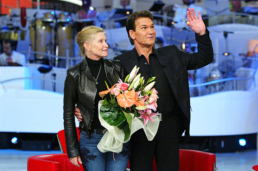 PATRICK SWAYZE ON THE 'BUENO DOMENICA' TV PROGRAMME, ROME, ITALY - 05 DEC 2005