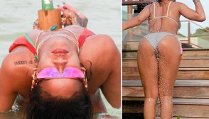 Rihanna Racy Bikini Pics