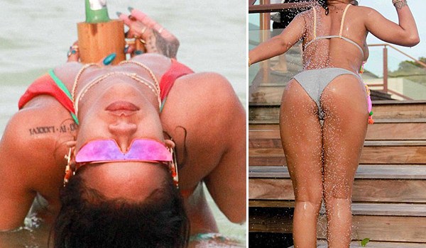 Rihanna Racy Bikini Pics