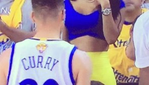 Roni Rose Flirting Stephen Curry