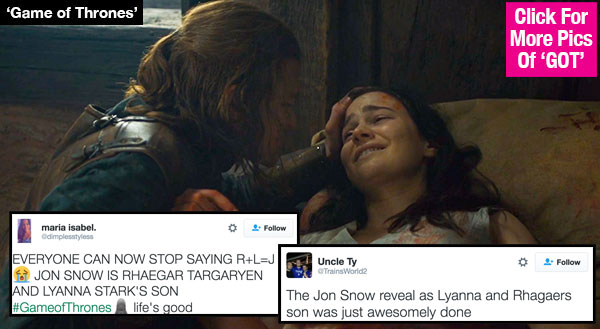 Jon Snow Son Lyanna Rhaegar