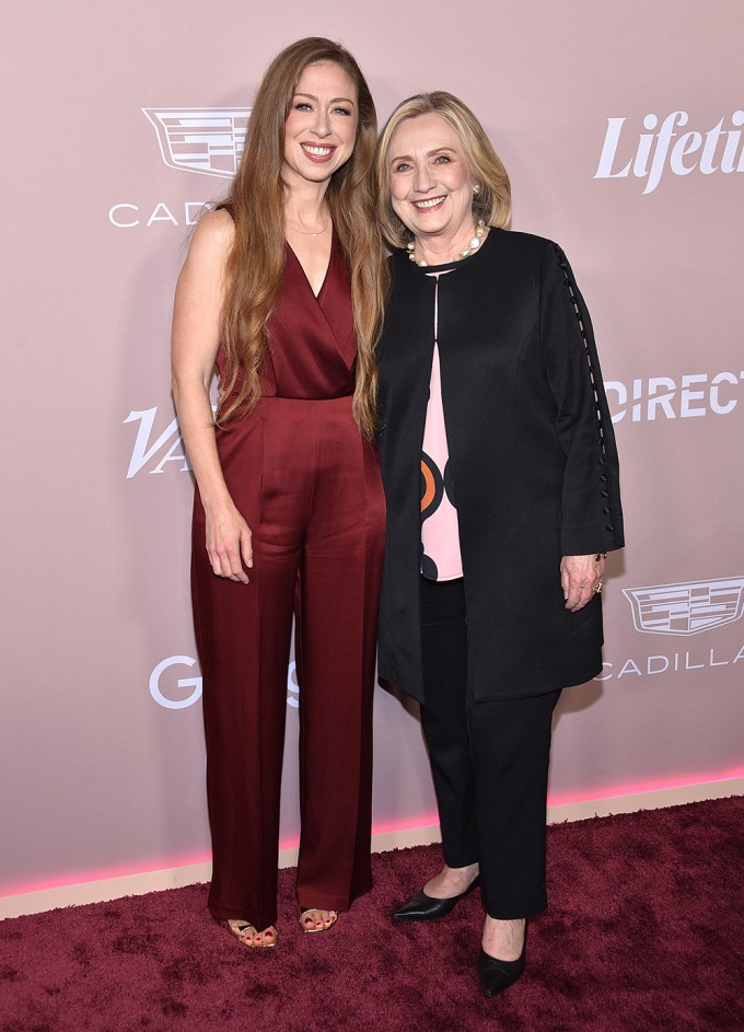 Chelsea & Hilary Clinton At Variety’s Power of Women 2022