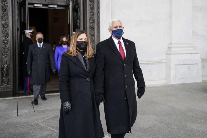 Mike Pence At President Biden’s Inauguration