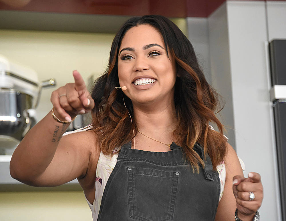 Ayesha Curry hosts the South Beach Wine & Food Festival - Goya Foods' Grand Tasting Village KitchenAid Culinary Demonstration on 13th Street & Ocean Drive, in Miami Beach, Fla
2017 South Beach Wine and Food Festival, Miami, USA - 25 Feb 2017