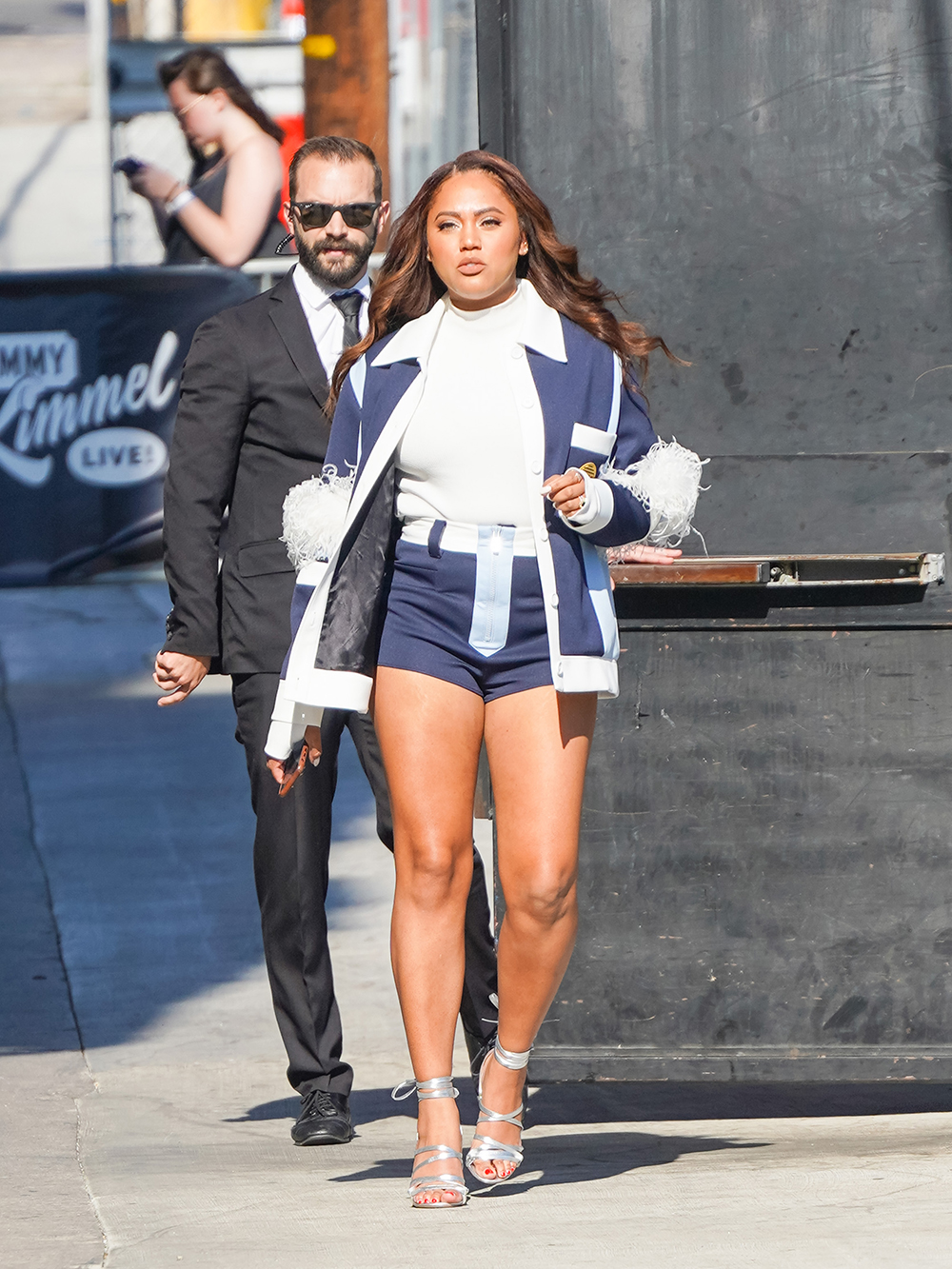 Ayesha Curry at 'Jimmy Kimmel Live'