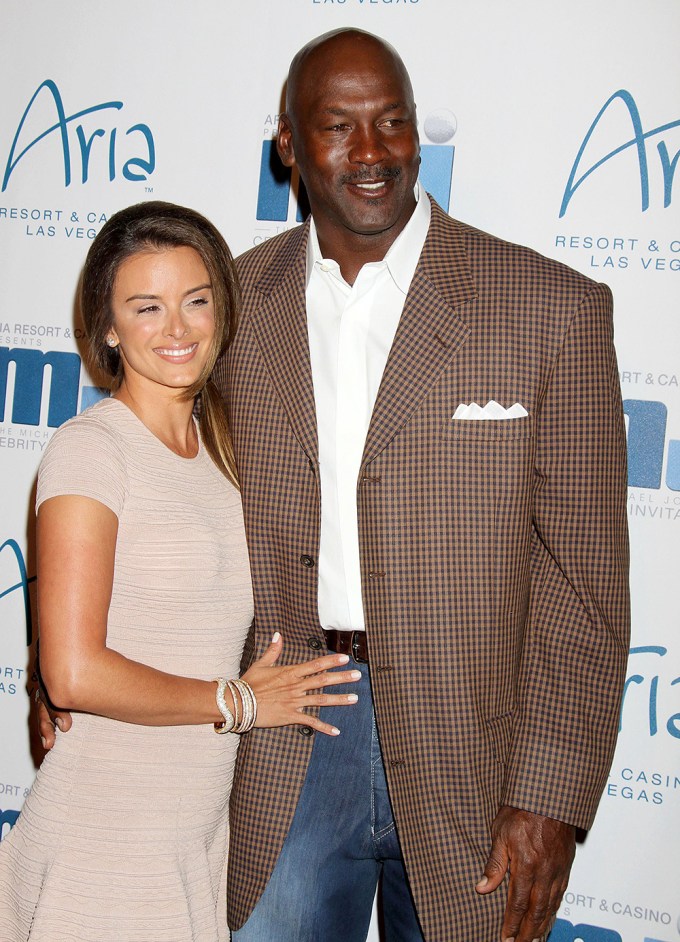 Yvette Prieto and Michael Jordan pose together