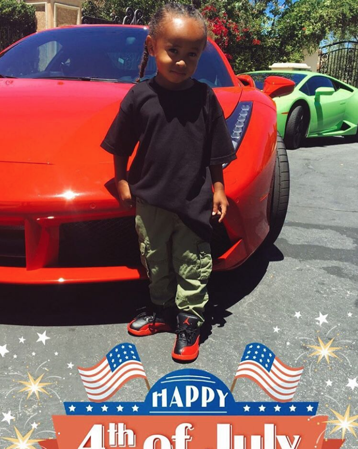 Celebrity Kids July Fourth