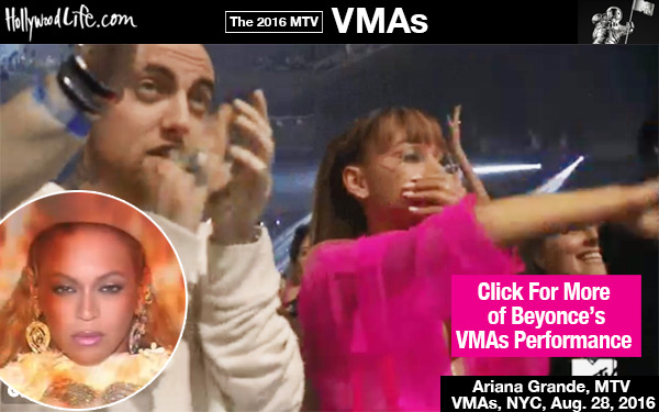 Ariana Grande Falls VMAs