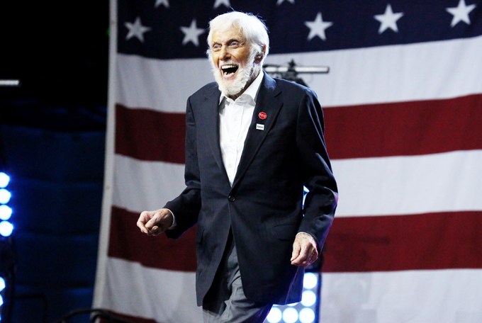 Dick Van Dyke Campaigns for Bernie Sanders in 2020