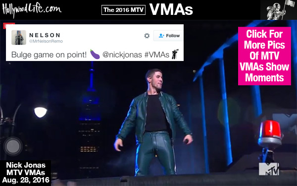 Nick Jonas Bulge VMAs