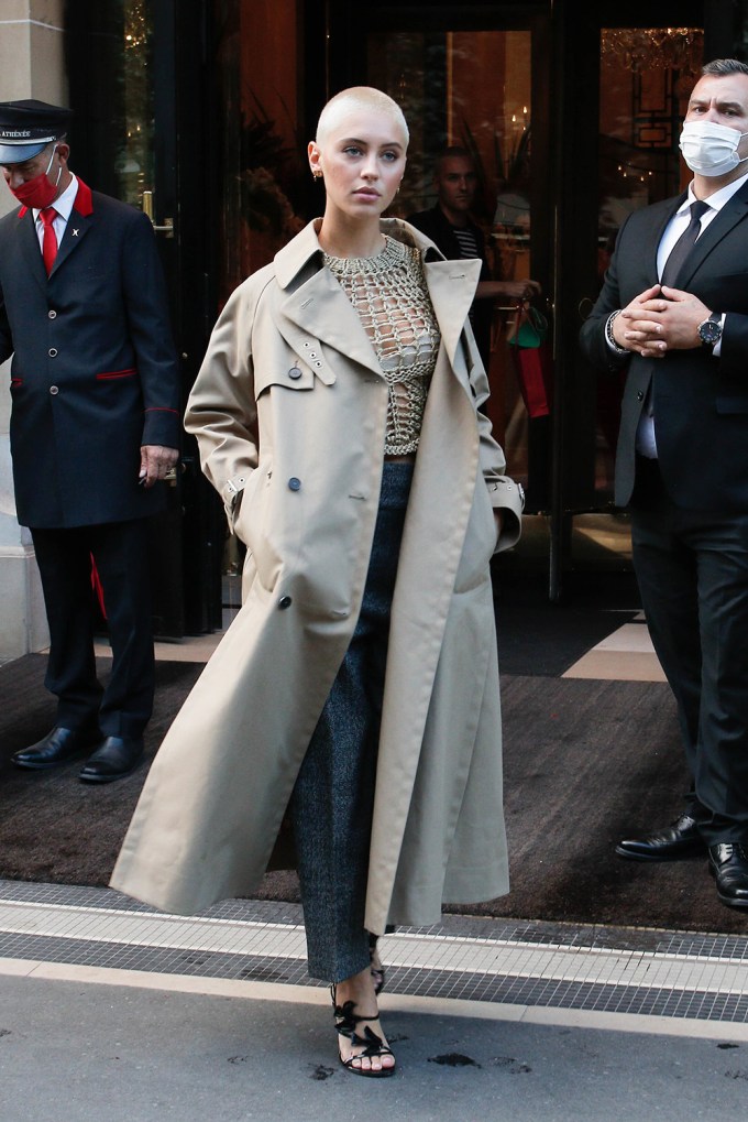 Iris Law at Paris Fashion Week