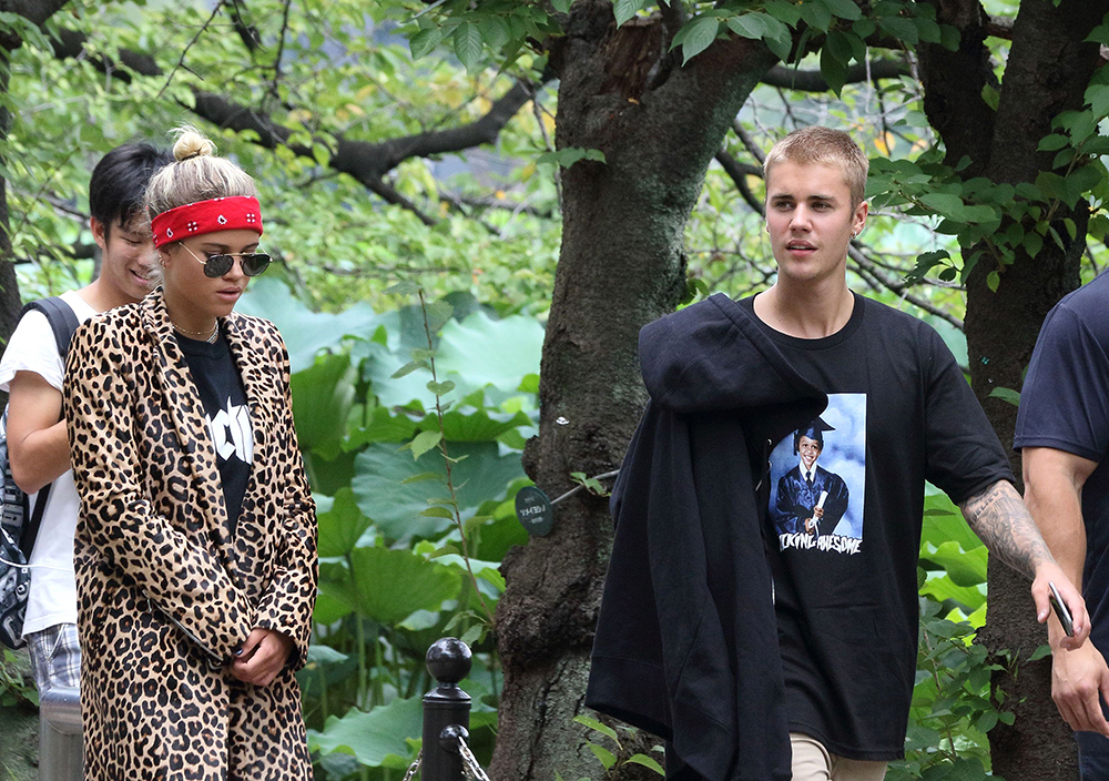 Justin Bieber and Sofia Richie
Justin Bieber and Sofia Richie out and about, Tokyo, Japan - 13 Aug 2016
Justin Bieber and Sofia Richie out and about at Ueno park in the Taito ward of Tokyo