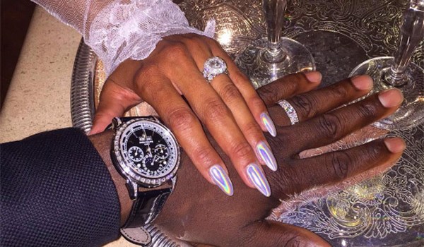 kevin hart Eniko Parrish wedding rings