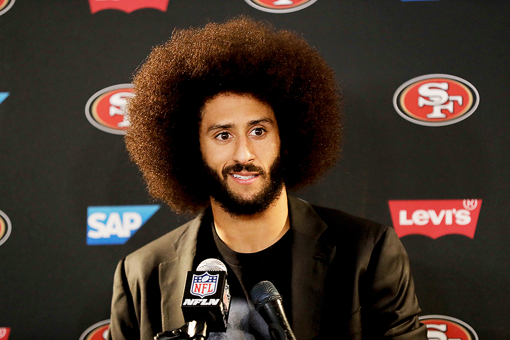 Kaepernick-Grievance Football, Los Angeles, USA - 25 Dec 2016