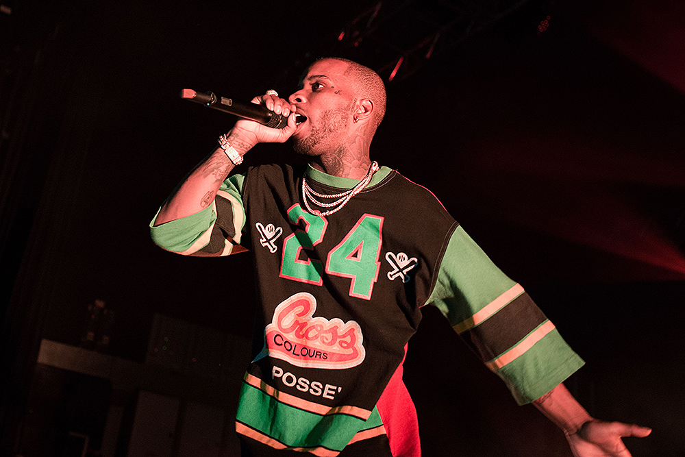 Tory Lanez in concert at the O2 Academy, Birmingham, UK - 22 Sep 2018