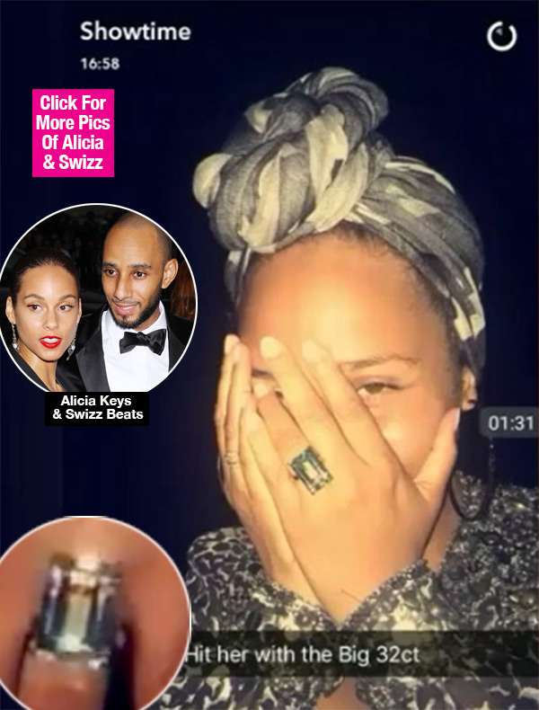 Alicia Keys Anniversary Ring