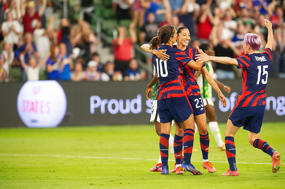 USA Womens Soccer Nigeria vs USA, Austin, USA - 16 Jun 2021