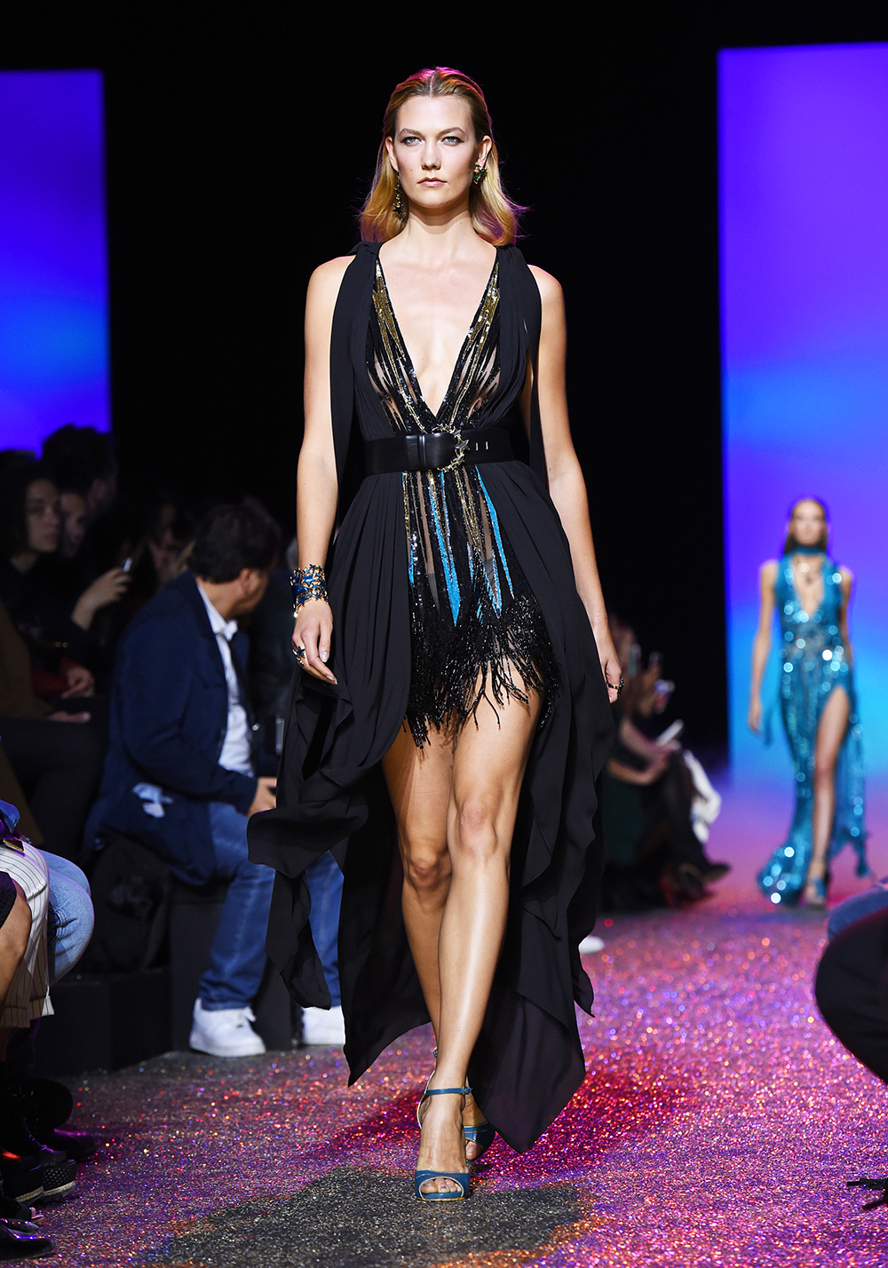 Karlie Kloss on the catwalk
Elie Saab show, Spring Summer 2017, Paris Fashion Week, France - 01 Oct 2016