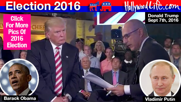 Donald Trump Disses President Obama