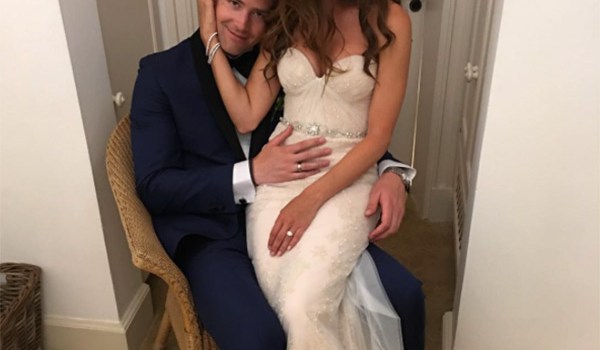 emilia bechrakis wedding dress ryan serhant