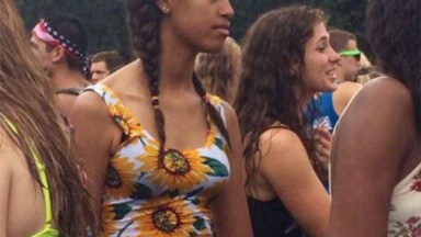Malia Obama Drinking
