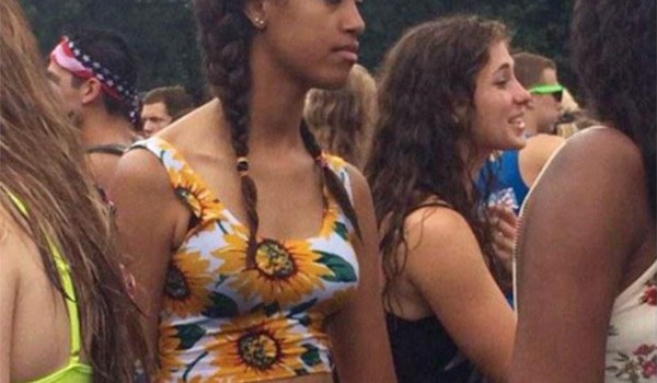 Malia Obama Drinking