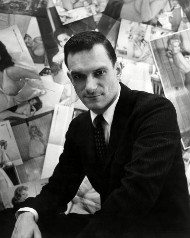 Hugh Hefner, editor-publisher of Playboy Magazine, ca 1950s.Historical Collection