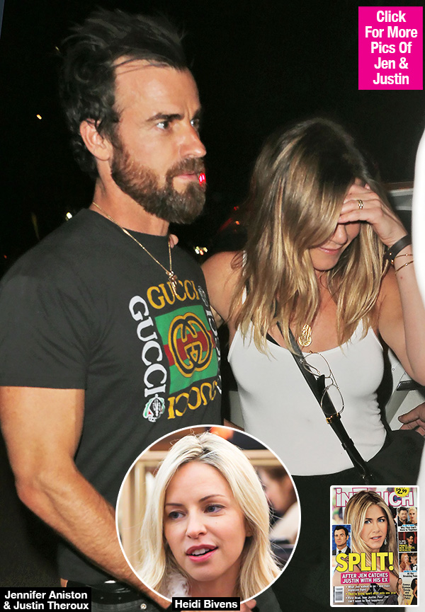 Justin Theroux Cheating Jennifer Aniston