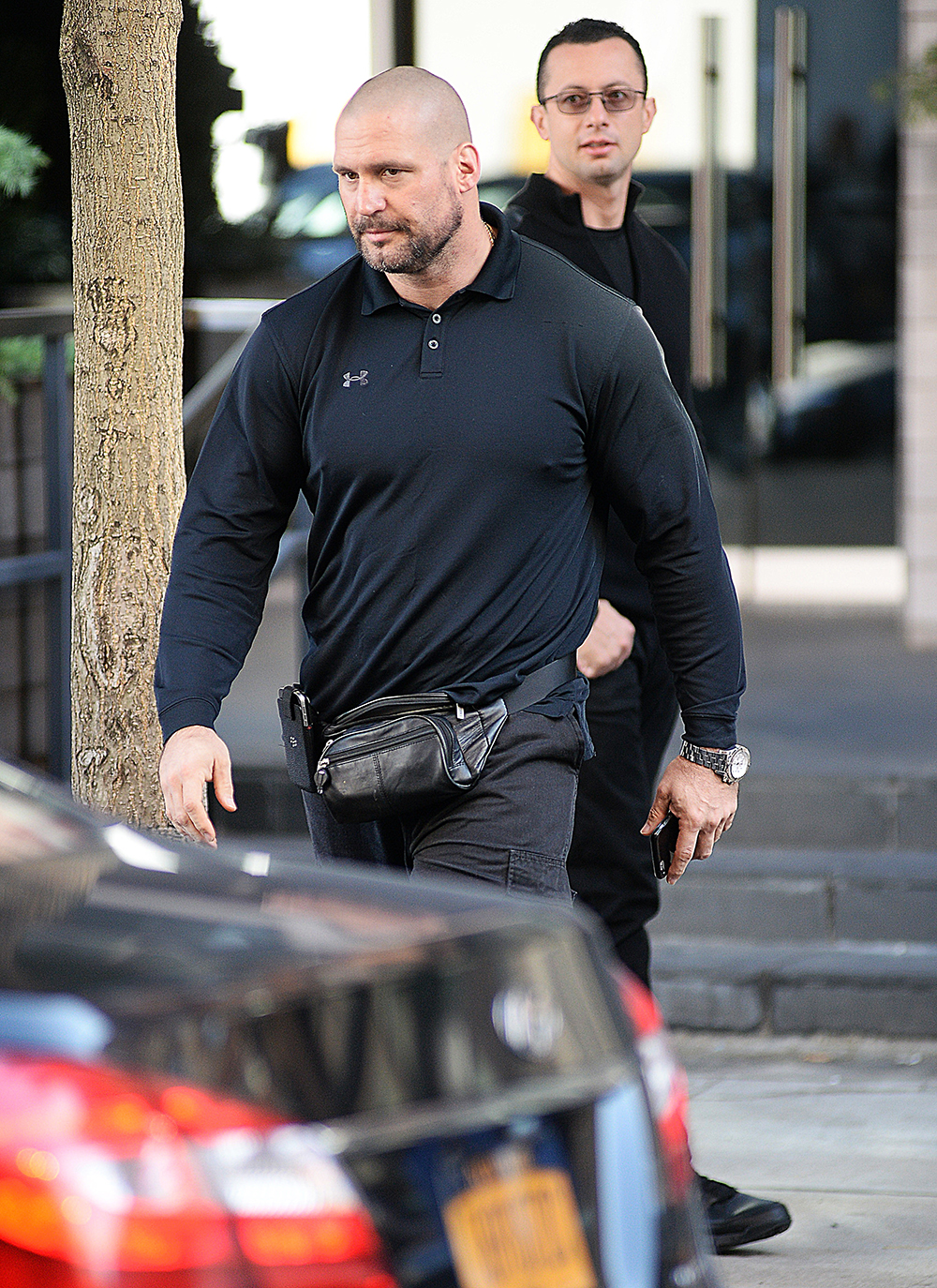 Pascal Duvier out and about, New York, America - 06 Oct 2016