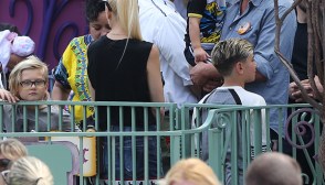 Gwen Stefani Blake Shelton Disneyland Kids