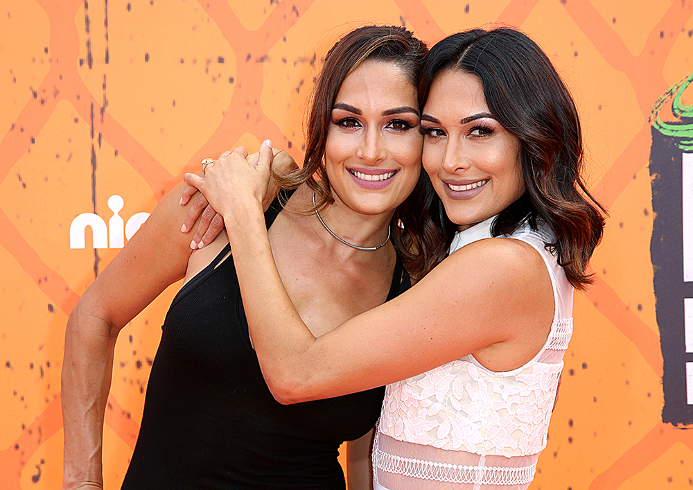 Nikki Bella and Brie Bella
Nickelodeon Kids' Choice Sports Awards, Arrivals, Los Angeles, USA - 14 Jul 2016