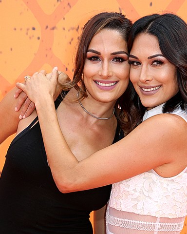 Nikki Bella and Brie Bella
Nickelodeon Kids' Choice Sports Awards, Arrivals, Los Angeles, USA - 14 Jul 2016