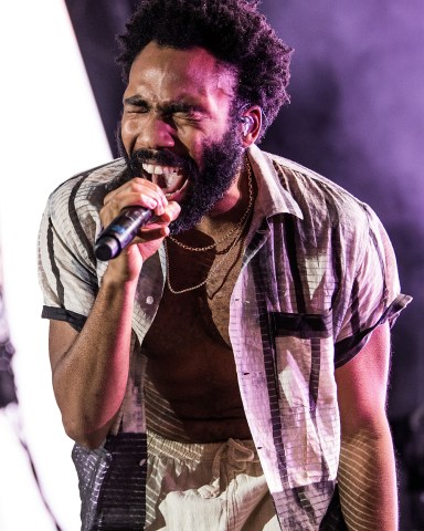 Donald Glover performs as Childish Gambino
Lovebox Festival, Gunnersbury Park, London, UK - 14 Jul 2018