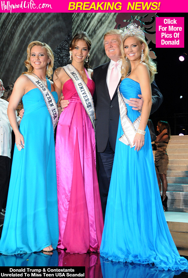 Donald Trump Miss Teen USA Dressing Room