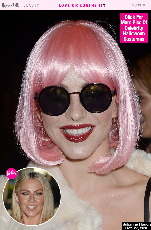 Julianne Hough Pink Wig