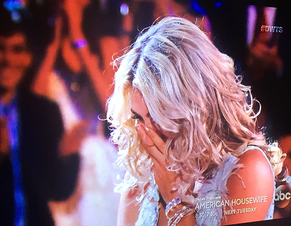 Sasha Farber & Girlfriend Emma Slater Engaged on 'DWTS' on October 4, 2016 (Courtesy of Twitter)