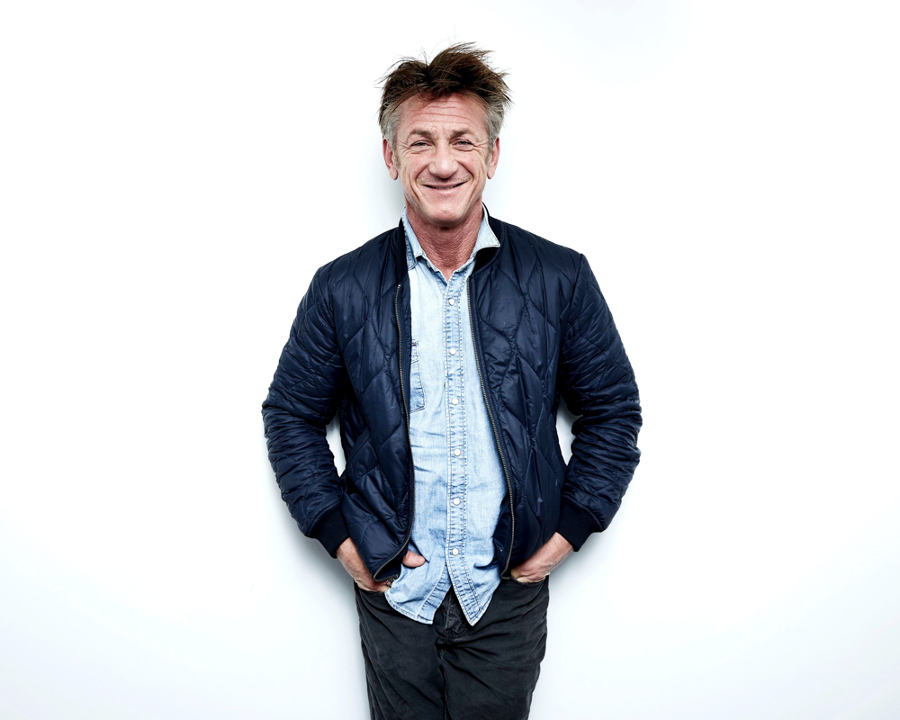 Author-activist Sean Penn poses for a portrait in New York to promote his novel "Bob Honey Who Just Do Stuff
Sean Penn Portrait Session, New York, USA - 27 Mar 2018