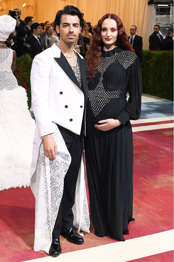 Joe Jonas & Sophie Turner At The 2022 Met Gala